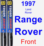 Front Wiper Blade Pack for 1997 Land Rover Range Rover - Vision Saver