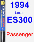 Passenger Wiper Blade for 1994 Lexus ES300 - Vision Saver