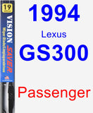 Passenger Wiper Blade for 1994 Lexus GS300 - Vision Saver