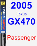 Passenger Wiper Blade for 2005 Lexus GX470 - Vision Saver