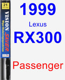 Passenger Wiper Blade for 1999 Lexus RX300 - Vision Saver