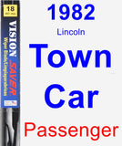 Passenger Wiper Blade for 1982 Lincoln Town Car - Vision Saver