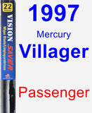 Passenger Wiper Blade for 1997 Mercury Villager - Vision Saver