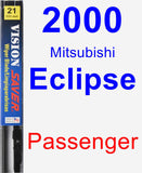 Passenger Wiper Blade for 2000 Mitsubishi Eclipse - Vision Saver