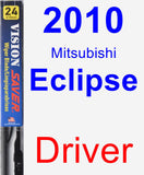 Driver Wiper Blade for 2010 Mitsubishi Eclipse - Vision Saver