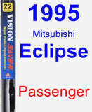 Passenger Wiper Blade for 1995 Mitsubishi Eclipse - Vision Saver