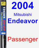 Passenger Wiper Blade for 2004 Mitsubishi Endeavor - Vision Saver
