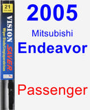 Passenger Wiper Blade for 2005 Mitsubishi Endeavor - Vision Saver