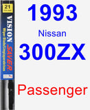 Passenger Wiper Blade for 1993 Nissan 300ZX - Vision Saver