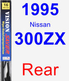 Rear Wiper Blade for 1995 Nissan 300ZX - Vision Saver