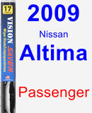 Passenger Wiper Blade for 2009 Nissan Altima - Vision Saver