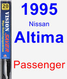 Passenger Wiper Blade for 1995 Nissan Altima - Vision Saver