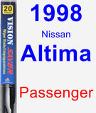 Passenger Wiper Blade for 1998 Nissan Altima - Vision Saver