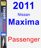 Passenger Wiper Blade for 2011 Nissan Maxima - Vision Saver