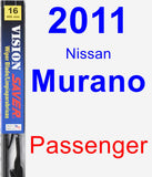 Passenger Wiper Blade for 2011 Nissan Murano - Vision Saver