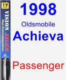 Passenger Wiper Blade for 1998 Oldsmobile Achieva - Vision Saver