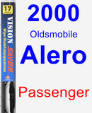 Passenger Wiper Blade for 2000 Oldsmobile Alero - Vision Saver