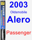 Passenger Wiper Blade for 2003 Oldsmobile Alero - Vision Saver