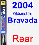 Rear Wiper Blade for 2004 Oldsmobile Bravada - Vision Saver