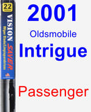 Passenger Wiper Blade for 2001 Oldsmobile Intrigue - Vision Saver