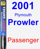 Passenger Wiper Blade for 2001 Plymouth Prowler - Vision Saver