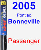 Passenger Wiper Blade for 2005 Pontiac Bonneville - Vision Saver