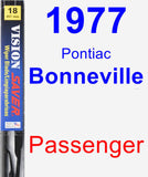 Passenger Wiper Blade for 1977 Pontiac Bonneville - Vision Saver