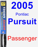 Passenger Wiper Blade for 2005 Pontiac Pursuit - Vision Saver