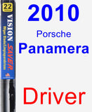 Driver Wiper Blade for 2010 Porsche Panamera - Vision Saver