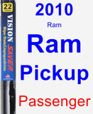 Passenger Wiper Blade for 2010 Ram Ram Pickup - Vision Saver