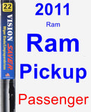 Passenger Wiper Blade for 2011 Ram Ram Pickup - Vision Saver