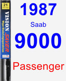Passenger Wiper Blade for 1987 Saab 9000 - Vision Saver