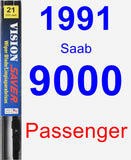 Passenger Wiper Blade for 1991 Saab 9000 - Vision Saver