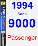 Passenger Wiper Blade for 1994 Saab 9000 - Vision Saver
