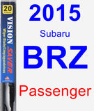 Passenger Wiper Blade for 2015 Subaru BRZ - Vision Saver