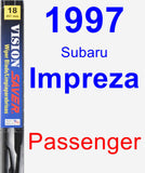 Passenger Wiper Blade for 1997 Subaru Impreza - Vision Saver