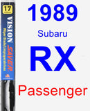 Passenger Wiper Blade for 1989 Subaru RX - Vision Saver