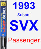 Passenger Wiper Blade for 1993 Subaru SVX - Vision Saver