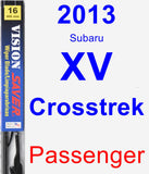 Passenger Wiper Blade for 2013 Subaru XV Crosstrek - Vision Saver