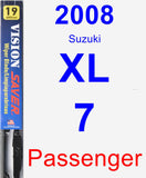 Passenger Wiper Blade for 2008 Suzuki XL-7 - Vision Saver