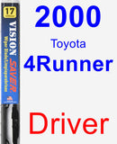 Driver Wiper Blade for 2000 Toyota 4Runner - Vision Saver