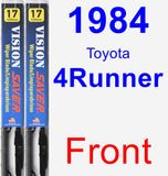 Front Wiper Blade Pack for 1984 Toyota 4Runner - Vision Saver