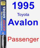 Passenger Wiper Blade for 1995 Toyota Avalon - Vision Saver