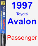 Passenger Wiper Blade for 1997 Toyota Avalon - Vision Saver