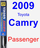 Passenger Wiper Blade for 2009 Toyota Camry - Vision Saver