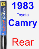 Rear Wiper Blade for 1983 Toyota Camry - Vision Saver