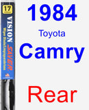 Rear Wiper Blade for 1984 Toyota Camry - Vision Saver