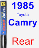 Rear Wiper Blade for 1985 Toyota Camry - Vision Saver