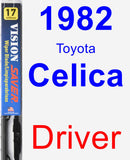 Driver Wiper Blade for 1982 Toyota Celica - Vision Saver