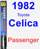 Passenger Wiper Blade for 1982 Toyota Celica - Vision Saver